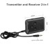 Hi-fi bluetooth V4.2 Transceiver Adapter 2 in 1 Stereo 3.5mm Audio Music Wireless RX TX Low Latency Stereo Transmitter Receiver