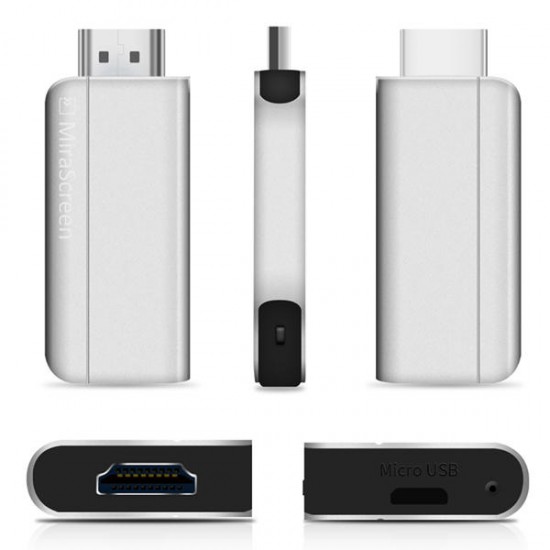 K2 1080P 2.4GHz Wireless WiFi HDMI Adapter Display Dongle Receiver For Airplay Miracast DLNA