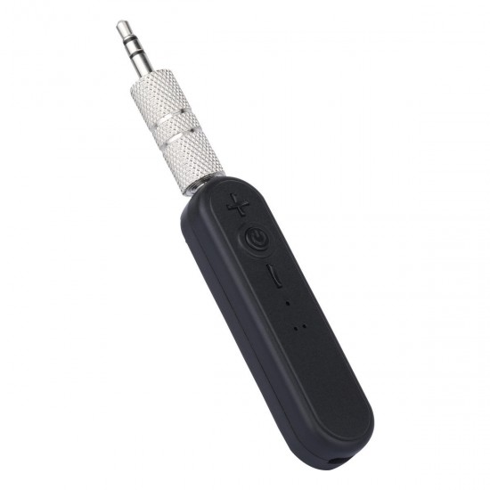 KR106BL Portable Clip 3.5mm bluetooth Receiver AUX Audio Receiver Music Adapter Headphone Hands for Car Speaker