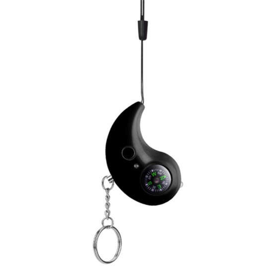 LED Light 130db Security Protect Alertersonal Emergency Anti-wolf Alarm Loud Compass Keychain LED Light 130db Security Protect Alertersonal Emergency Anti-wolf Alarm Loud Compass Keychain