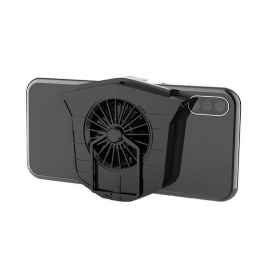 M5 Phone Cooler Radiator Smartphones Stand Holder USB Fan For iPhone X XS Mi9 S10+ Note10