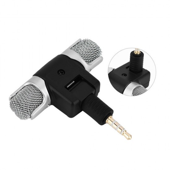 Microphone Wireless Mini Studio Microphone Guitar Sound Preamp Left Right Channel Stereo Recording