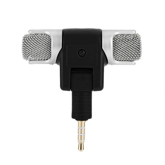 Microphone Wireless Mini Studio Microphone Guitar Sound Preamp Left Right Channel Stereo Recording