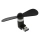 Mini USB Fan Portable Super Mute Micro USB Type-C Cooling Fan for Mobile Phone