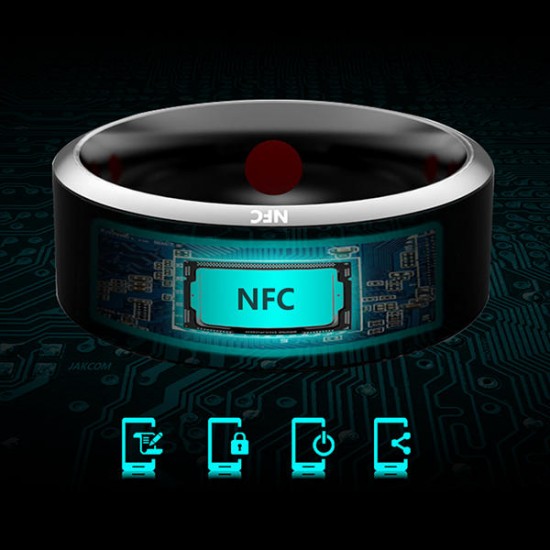 Multifunctional Magic Smart NFC Tag Finger Ring For Android IOS