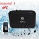 NFC-enabled bluetooth V4.1 Audio Transmitter Receiver 3.5mm Aux 2RCA Wireless Audio Adapter For Car TV PC Speaker