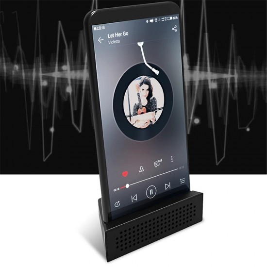 Phone Holder Portable Sound Reinforcement Bracket Base For iPhone XS 11 Pro Huawei P30 Pro Mate 30 Mi9 9Pro 5G K20 Pro K30