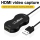 Portable HDMI to USB 2.0 Video Capture Card 1080P HD Video Adapter Live Recording Box For Game Live Broadcasts Video Recording