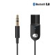 USB bluetooth 5.0 Receiver Dongle Cable Adapter 3.5mm Jack Aux bluetooth Music Transmitter Speaker Audio Player For Car