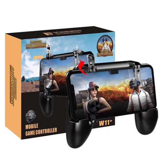W11 All in One Mobile Game Pad Free Fire Controller For iPhoneX S9 Note9 mi8 Huawei P20