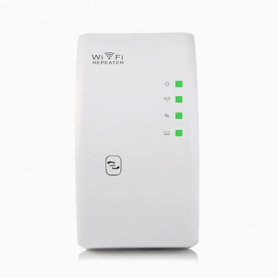 Wireless WiFi Repeater Booster 300Mbps Amplifier Wi-Fi Long Signal Range Extender 802.11N Access Point