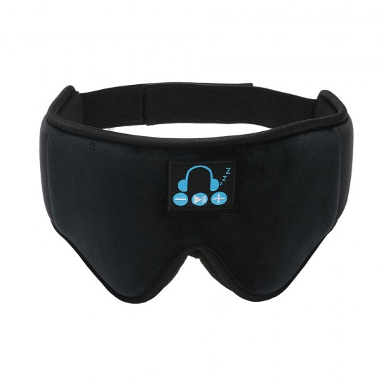 YR-04 Wireless bluetooth 3D Eye Mask Headphone Earphone Sleeping Music Eye Shades Built-In Speakers Microphone