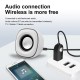bluetooth 5.0 Adapter Audio Receiver Transmitter LED Indicator AUX Music Play Navigation Handsfree Microphone AUX Adapter For Car Speaker