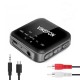 bluetooth 5.0 Audio Receiver Transmitter RCA 3.5mm Jack AUX Wireless Adapter with MiC for TV Car PC