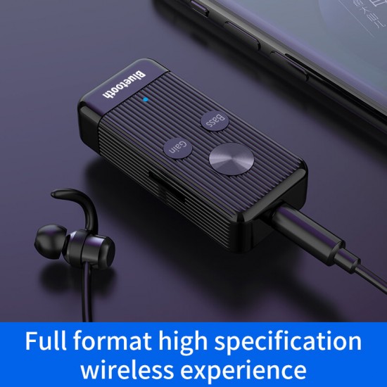 bluetooth 5.0 Music Receiver with MIC for Headphone Speaker Adapter for iPhone 12 Pro for Samsung Galaxy Note S20 for 10 POCO X3 NFC bluetooth 5.0 Music Receiver with MIC for Headphone Speaker Adapter for iPhone 12 Pro for Samsung Galaxy Note S20 for 10 POCO X3 NFC