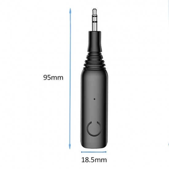 bluetooth 5.0 Wireless Car Kit Transmitter Receiver Audio Music Adapter 3.5mm AUX Jack Stereo Adapter for Car Speaker Headset bluetooth 5.0 Wireless Car Kit Transmitter Receiver Audio Music Adapter 3.5mm AUX Jack Stereo Adapter for Car Speaker Headset