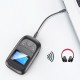 Bluetooth V5.0 Audio Transmitter Receiver Wireless Audio Adapter 3.5mm Audio Adapter Built-in Microphone Hands Free