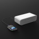Bluetooth V5.0 Audio Transmitter Receiver Wireless Audio Adapter 3.5mm Audio Adapter Built-in Microphone Hands Free