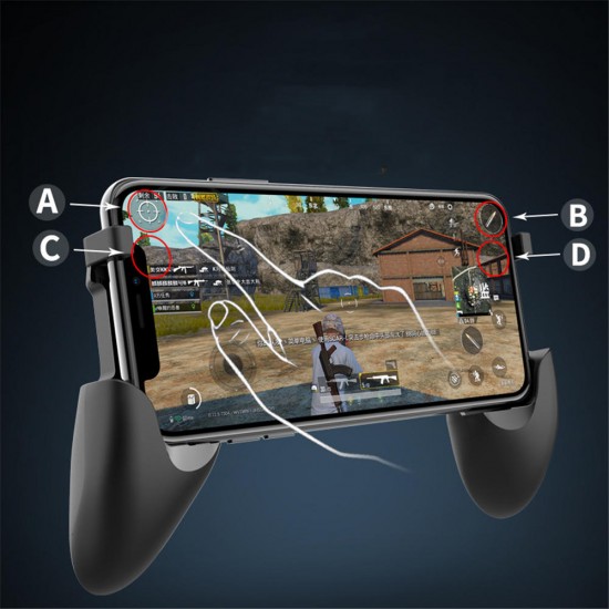 bluetooth Wireless Joystick Gaming Controller Large Capacity Gamepad For iPhone 11 Pro Huawei P30 Mate 30