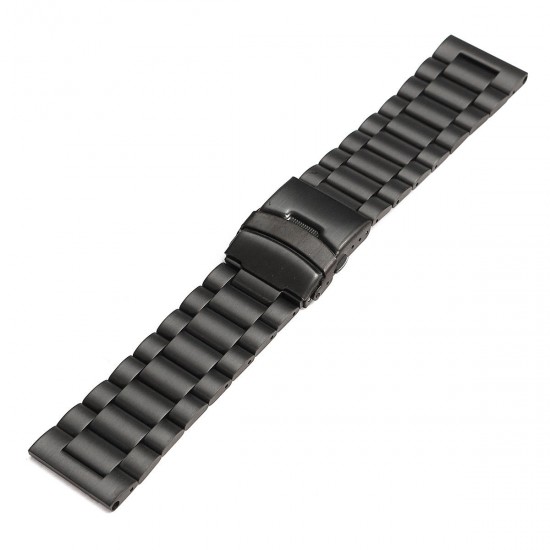 Black Metal Stainless Steel Watch Wrist Band Strap for Fenix 3/HR Black Metal Stainless Steel Watch Wrist Band Strap for Fenix 3/HR