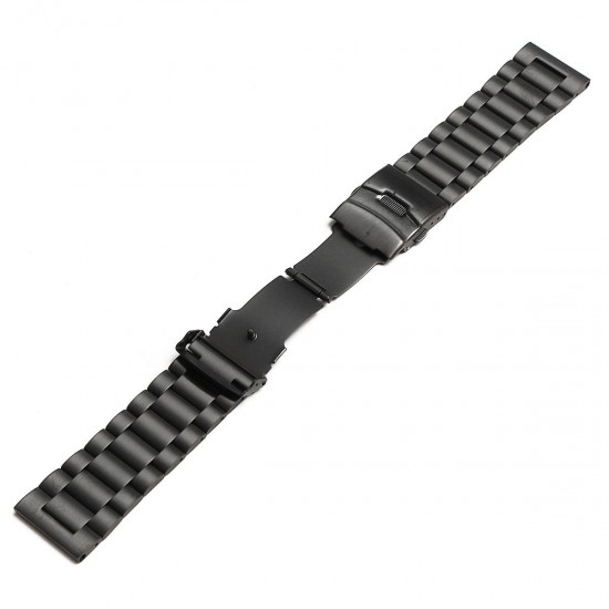 Black Metal Stainless Steel Watch Wrist Band Strap for Fenix 3/HR Black Metal Stainless Steel Watch Wrist Band Strap for Fenix 3/HR