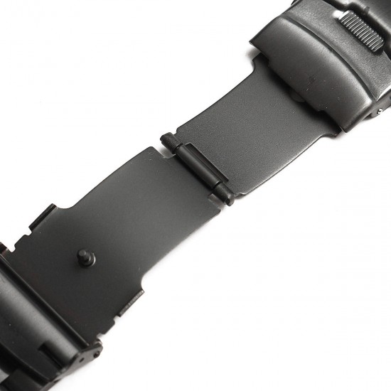 Black Metal Stainless Steel Watch Wrist Band Strap for Fenix 3/HR Black Metal Stainless Steel Watch Wrist Band Strap for Fenix 3/HR