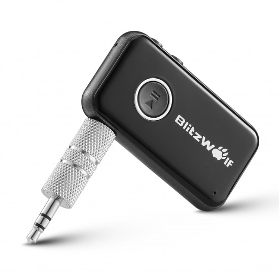 BW-BR1 bluetooth V4.1 Car Hands Free Music Receiver 3.5mm AUX Audio Adapter