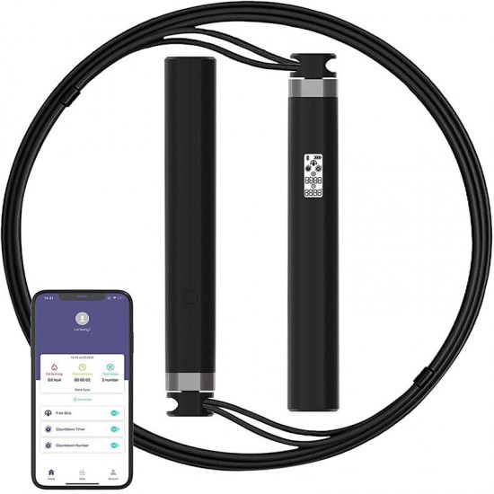 Creative Smart Skipping-Rope 3 Kinds of Rope Skipping Modes Counting Timing Record bluetooth Smart Jump Rope Creative Smart Skipping-Rope 3 Kinds of Rope Skipping Modes Counting Timing Record bluetooth Smart Jump Rope