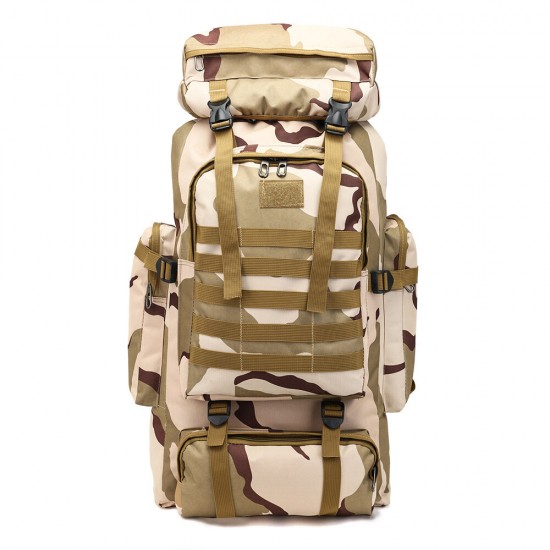 80L Camouflage Nylon Water Proof Oxford Fabric Outdoor Bag Backpack for Climbing Hiking Outdoor 80L Camouflage Nylon Water Proof Oxford Fabric Outdoor Bag Backpack for Climbing Hiking Outdoor