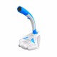 Flexible LED Light Desktop USB Microphone Recording Stand For Macbook Computer Laptop PC Flexible LED Light Desktop USB Microphone Recording Stand For Macbook Computer Laptop PC