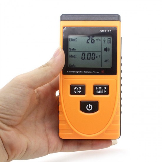 GM3120 Digital Electromagnetic Radiation Detector Meter Dosimeter Tester Counter GM3120 Digital Electromagnetic Radiation Detector Meter Dosimeter Tester Counter