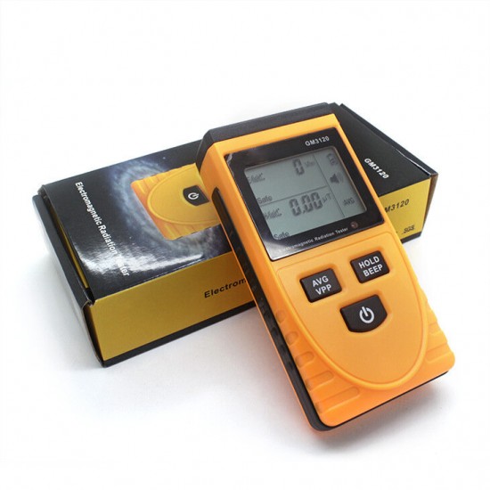 GM3120 Digital Electromagnetic Radiation Detector Meter Dosimeter Tester Counter GM3120 Digital Electromagnetic Radiation Detector Meter Dosimeter Tester Counter