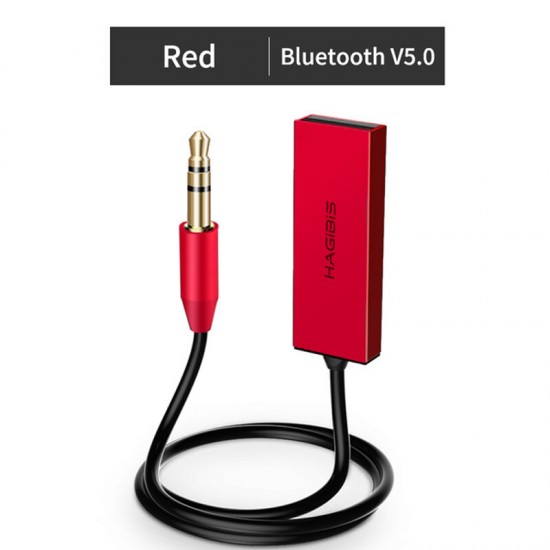 bluetooth 5.0 Receiver Adapter AUX Audio 3.5mm Jack Stereo Wireless Transmitter For Car Speaker Headphone