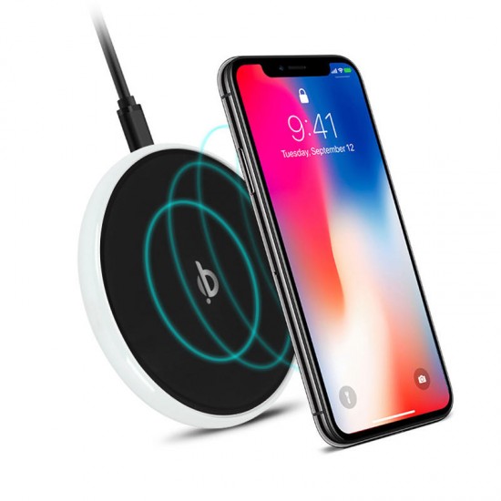 Universal 10W Fast Charge Wireless Charger for Samsung S8 S9 Note 8 for iPhone 8