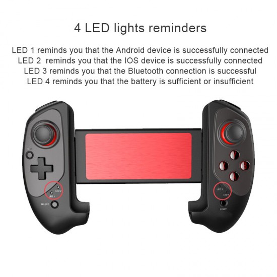 bluetooth Wireless Game Controller Remote Gamepad Joystick For iOS Android Devices Smart Phones Tablets For iPhone 11 SE 2020 Huawei