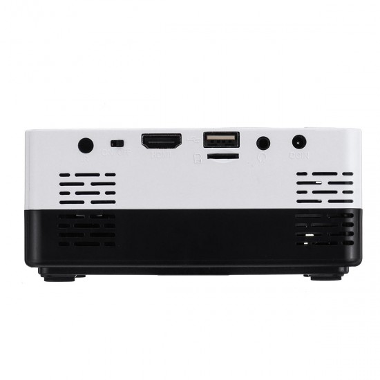 J9A Mini LED Projector 1080P Portable Pocket 3D HD Home Cinema Theater HDMI/USB/SD