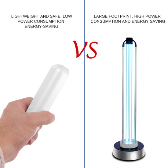 Portable UV Disinfection Lamp Handled Sterilizer Stick Household Pet Disinfection Lamp Ultraviolet Germicidal Light