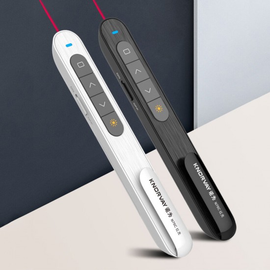 N76 Remote Control Page Turning Pen Red Laser Pointers Wireless Presenter Pen 532nm USB Smart Charging Volume Adjustment For Office N76 Remote Control Page Turning Pen Red Laser Pointers Wireless Presenter Pen 532nm USB Smart Charging Volume Adjustment For Office
