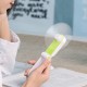 Portable Handheld Rechargeable Mini Desktop USB Fan Adjustable Wind Speed Household Office Folding Electric Fan