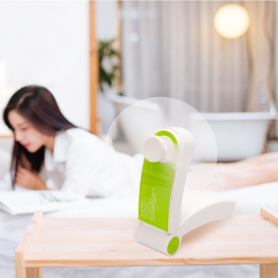 Portable Handheld Rechargeable Mini Desktop USB Fan Adjustable Wind Speed Household Office Folding Electric Fan