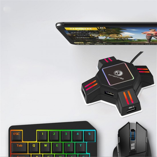 Throne Wireless bluetooth4.2 Game Mouse Keyboard USB Extender Adapter Converter for iPhone11 Pro Max for Samsung S20 HUAWEI K30 Pro Throne Wireless bluetooth4.2 Game Mouse Keyboard USB Extender Adapter Converter for iPhone11 Pro Max for Samsung S20 HUAWEI K30 Pro