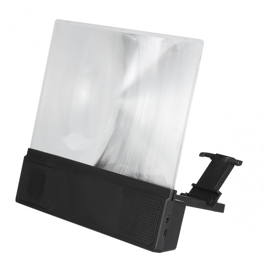 L5 12 inch High Definition Mobile Phone Screen Amplifier with Magnifying Folding Phone Desktop Holder for Movie Game Phone Amplifier L5 12 inch High Definition Mobile Phone Screen Amplifier with Magnifying Folding Phone Desktop Holder for Movie Game Phone Amplifier