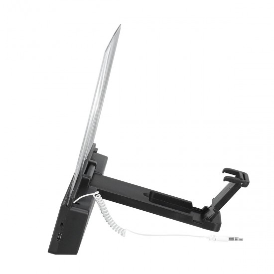 L5 12 inch High Definition Mobile Phone Screen Amplifier with Magnifying Folding Phone Desktop Holder for Movie Game Phone Amplifier L5 12 inch High Definition Mobile Phone Screen Amplifier with Magnifying Folding Phone Desktop Holder for Movie Game Phone Amplifier