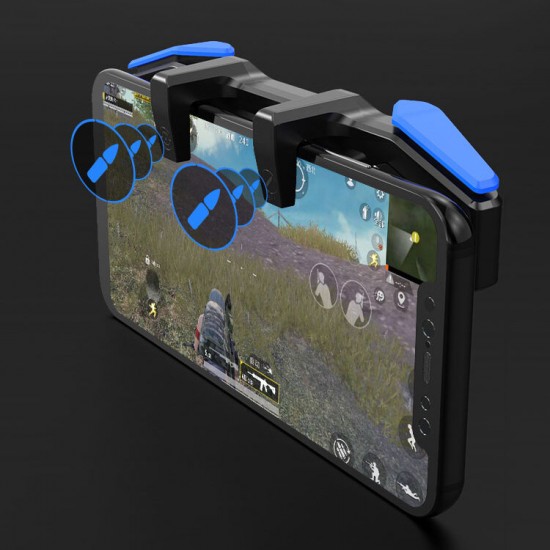 AK01 3 Gear Frequency Adjustable Moible Phone Shooting Game Gaming Capacitance Controller Joystick Trigger Gamepad for for iPhone Android AK01 3 Gear Frequency Adjustable Moible Phone Shooting Game Gaming Capacitance Controller Joystick Trigger Gamepad for for iPhone Android