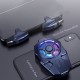 AK03 Multi-function Adjustable Gear Low Noise Moible Phone Shooting Game Gaming Controller Joystick Trigger Gamepad Cooler with RGB Light AK03 Multi-function Adjustable Gear Low Noise Moible Phone Shooting Game Gaming Controller Joystick Trigger Gamepad Cooler with RGB Light
