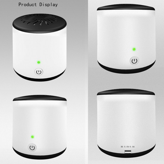 Mini Air Cleaner Purifier Remover Odour Dust Fridge Home Car Smell Mask Phone Sterilizer Mini Air Cleaner Purifier Remover Odour Dust Fridge Home Car Smell Mask Phone Sterilizer