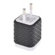 Mini USB EU Plug Travel Wall Charger Adapter For iPhone iPad