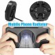Mobile Cell Phone Radiator Cooler Cooling Fan Stand Mount Holder USB Charging Game Anti-Heat Tool For Tablet Six Finger Game Joystick