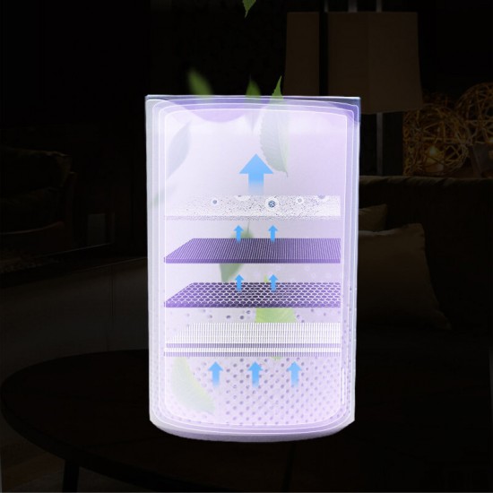 Multi-function Anti-bacteria UV LED Sterilization Bedroom Negative Ion Sterilization Household Air Purifier Multi-function Anti-bacteria UV LED Sterilization Bedroom Negative Ion Sterilization Household Air Purifier