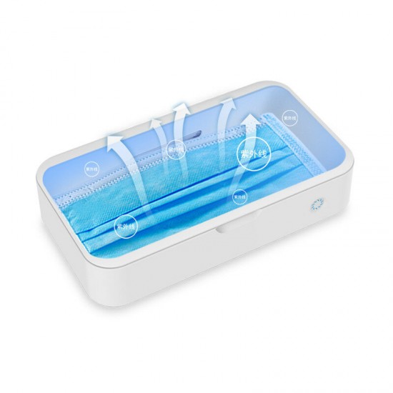 Multifunction Automatic UV Sterilizer for Mobile Phone Mask Toothbrush Watch Beauty Underwear Sterilization UV Sterilizer Disinfection Box